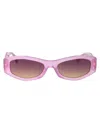 Versace Violet Gradient Yellow Geometric Ladies Sunglasses Ve4487 551370 54 In Pink