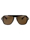 Versace Sunglasses In Brown