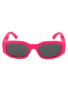Versace Man Sunglass Ve4361 Biggie In 531887 Fuxia Fluo