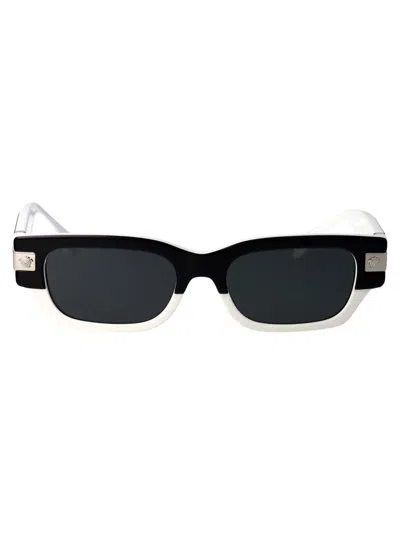 Versace Sunglasses In 545987 Top Black/white