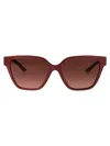 Versace Sunglasses In 54755m Perla Dark Ruby