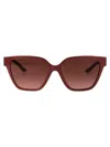 Versace Sunglasses In 54755m Perla Dark Ruby