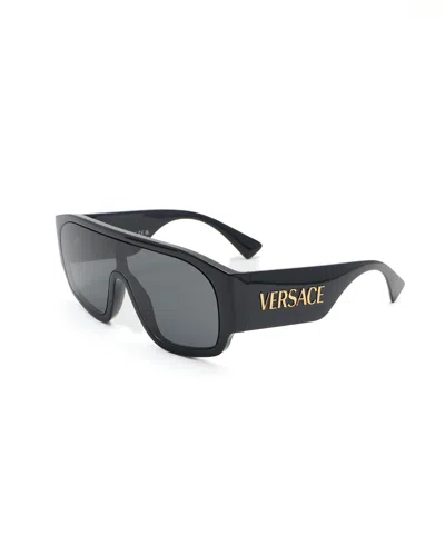 Pre-owned Versace Sunglasses In Black