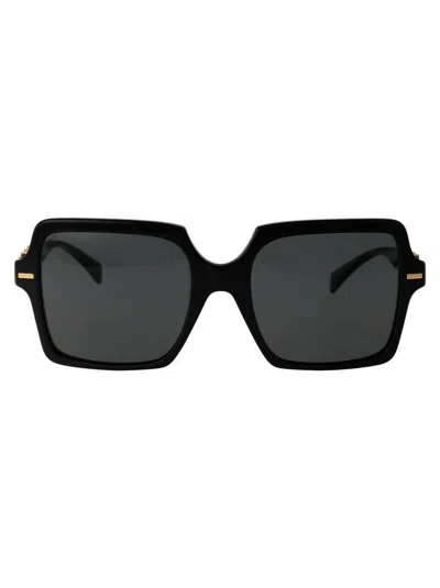 Versace 0ve4441 Sunglasses In Gb1/87 Black