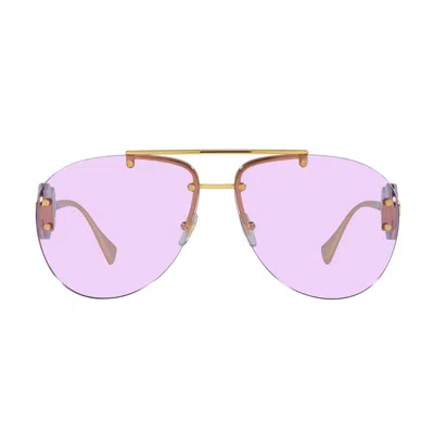 Versace Women's Sunglasses, Ve2250 In Light Violet