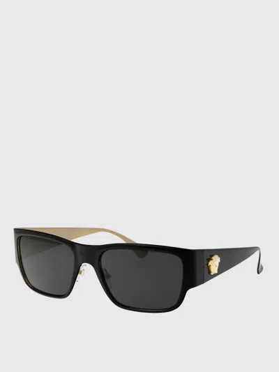 Versace Sunglasses Men  In Black