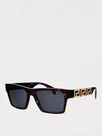Versace Sunglasses Men  In Black