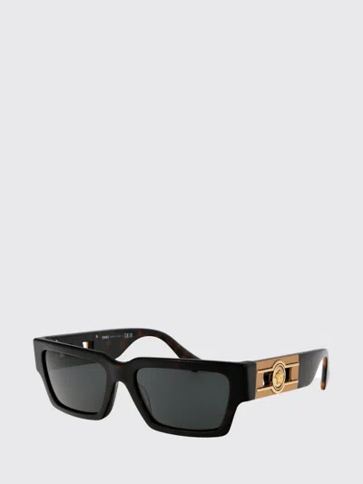 Versace Sunglasses Men  In Black