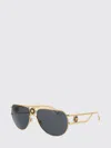 Versace Eyewear Double Bridge Aviator In Gray