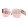 Versace Womens Ve4402 Butterfly-frame Acetate Sunglasses Pink In Pink