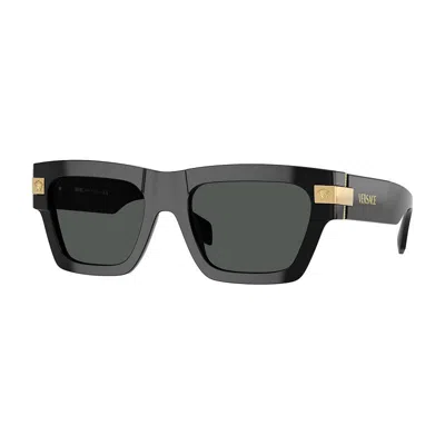 Versace Man Sunglasses Ve4464 In Dark Grey