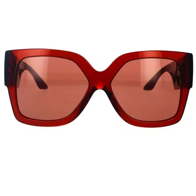 Versace Sunglasses In Red