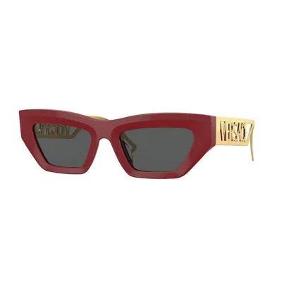 Versace Sunglasses In Red