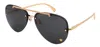 Versace Sunglasses Ve2231-100287-60-14-140 Non-polarized