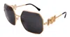 Versace Sunglasses Ve2248-100287-58-145 Non-polarized In Gold