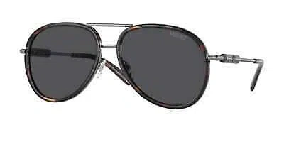 Pre-owned Versace Sunglasses Ve2260 100187 Havana Grey Men Women In Gray