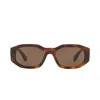 Versace Eyewear Rectangular Frame Sunglasses In Multi