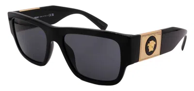 Versace Sunglasses Ve4406-gb1/87-56-19-140 Non-polarized In Black