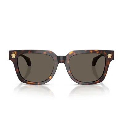 Versace Sunglasses Ve4510 U 108/3 Brown/brown Men