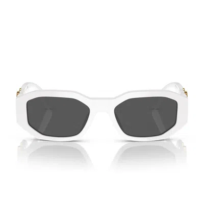 Versace Sunglasses Vk4429 U 314/87 Biggie White/dark Grey Kids