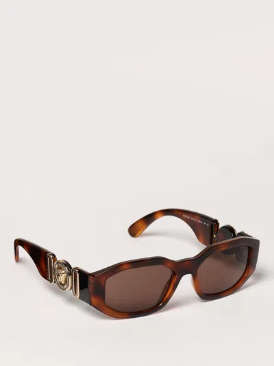 Versace Sunglasses Woman  In Brown