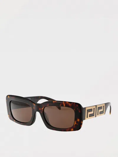 Versace Sunglasses Woman  In Brown