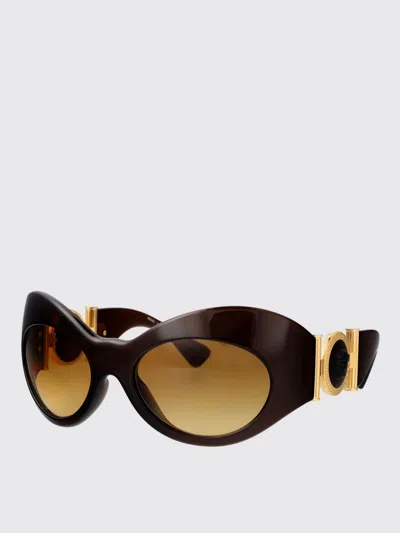 Versace Sunglasses Woman  In Brown