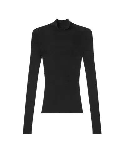 Versace Sweater In Black