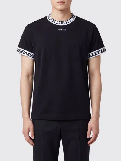 Versace Sweater Men Color Black