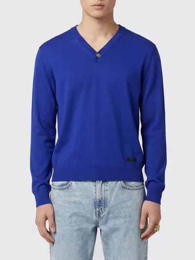 Versace Sweater  Men Color Blue