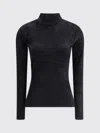 Versace High-neck Embellished Sweater In Black