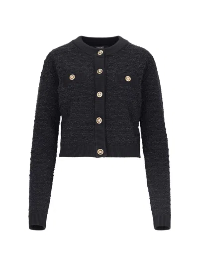 Versace Sweaters In Black