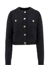 Versace Sweaters In Black