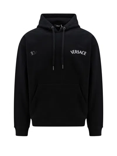 Versace Sweaters In Black