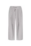 Versace Drawstring Sweatpants In Gray