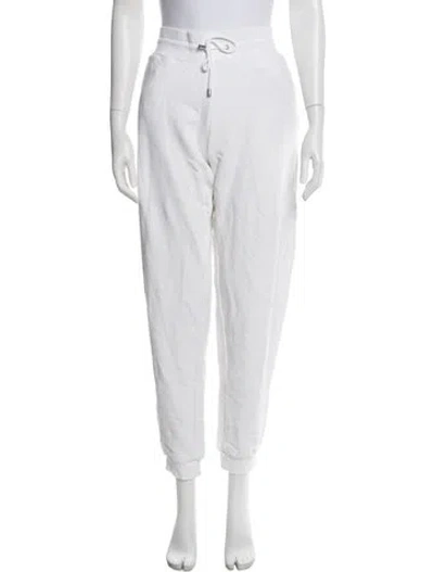 Pre-owned Versace Sweatpants In White