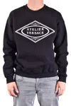 Versace Sweatshirt Black In Blue