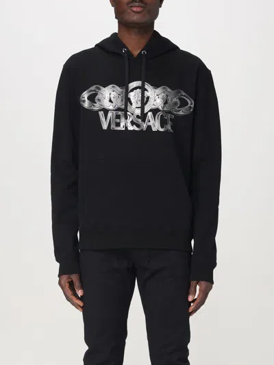 VERSACE SWEATSHIRT VERSACE MEN COLOR BLACK,G59855002