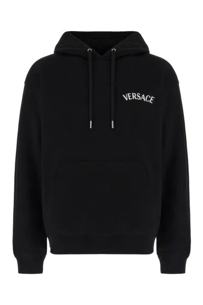 Versace Sweatshirts In Black