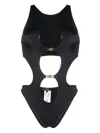 Versace Swim One-piece Lycra Vita Recycled Greek Chain