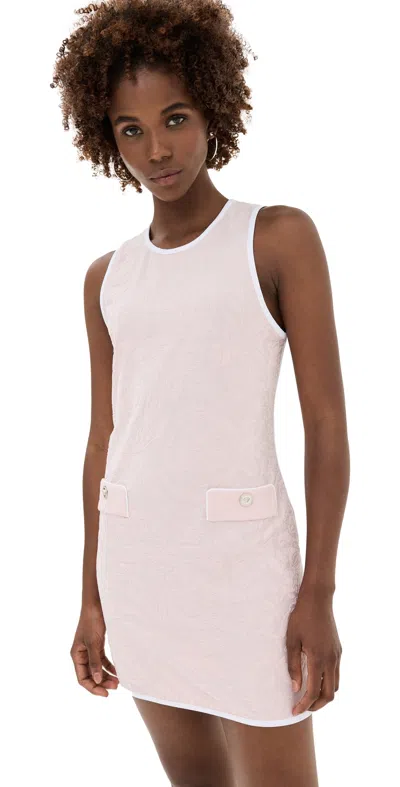 Versace Strandkleid Aus Barock-jacquard In 1pt20 - Dusty Rose