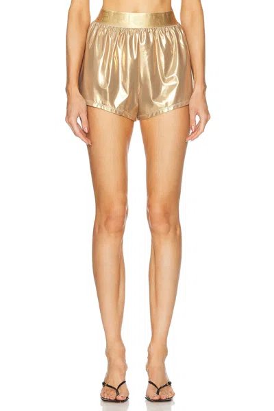 Versace Swim Short In Oro & Oro
