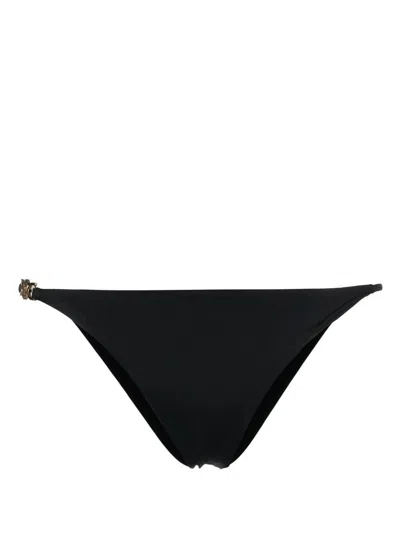 Versace Swim Slip Greek Chain In Black