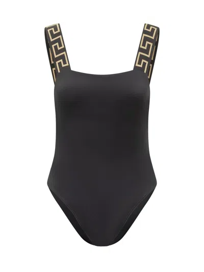 Versace Swimsuit In Black
