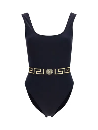 Versace Swimsuit In Black