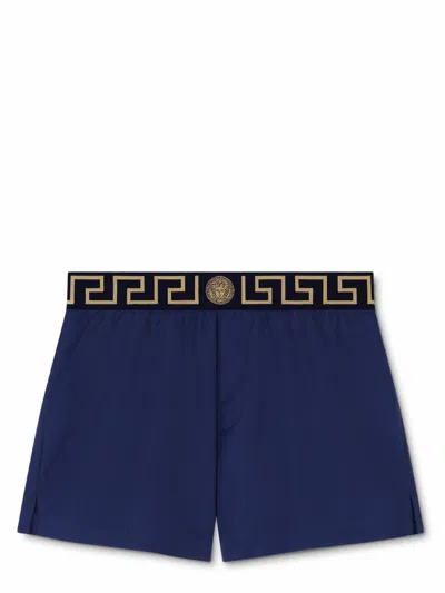 Versace Swimsuit In Blue