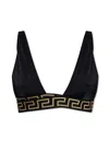 Versace Swimsuit Top In Nero