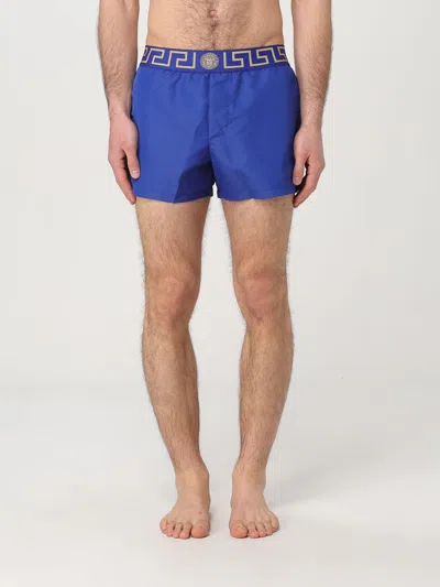 VERSACE SWIMSUIT VERSACE MEN COLOR BLUE,G59908009