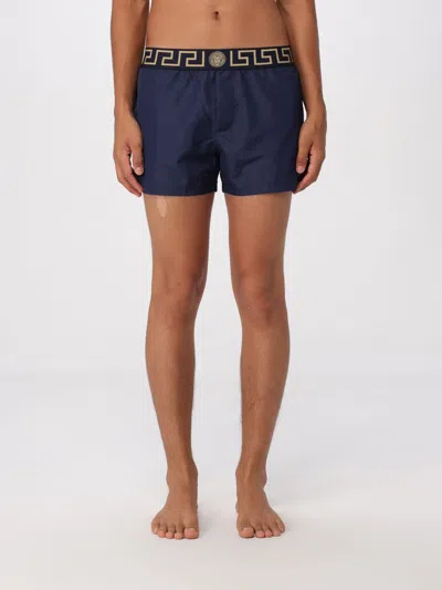 Versace Swimsuit  Men Color Blue