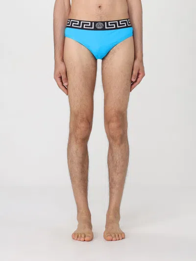 Versace Swimsuit  Men Color Blue